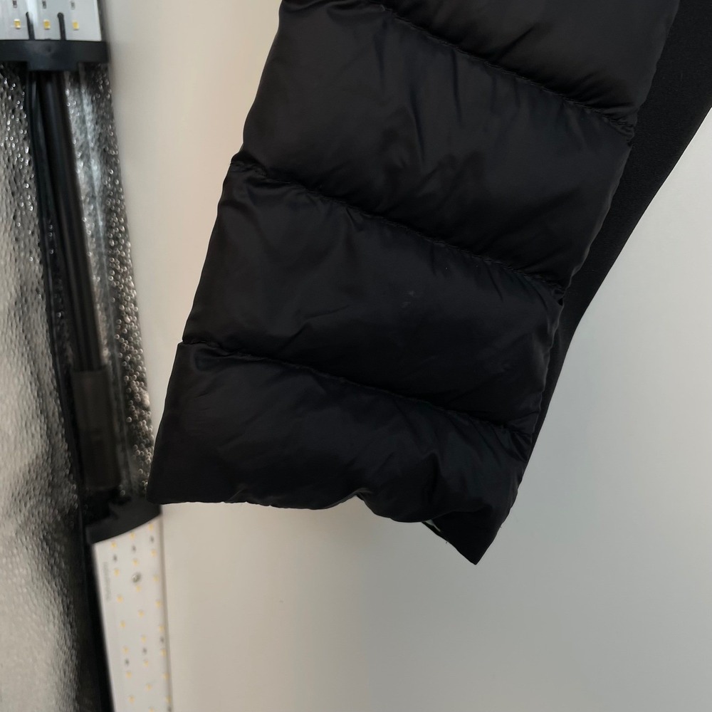 Hollister Women's Black 90% Down Puffer Jacket Full Zip Size M - Picture 5 of 11